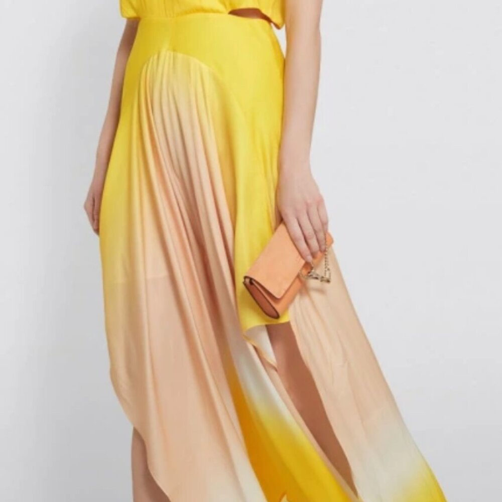 💛🌞 Maje “Resia” Tie-Dye Cut-Out Dress 🌞💛